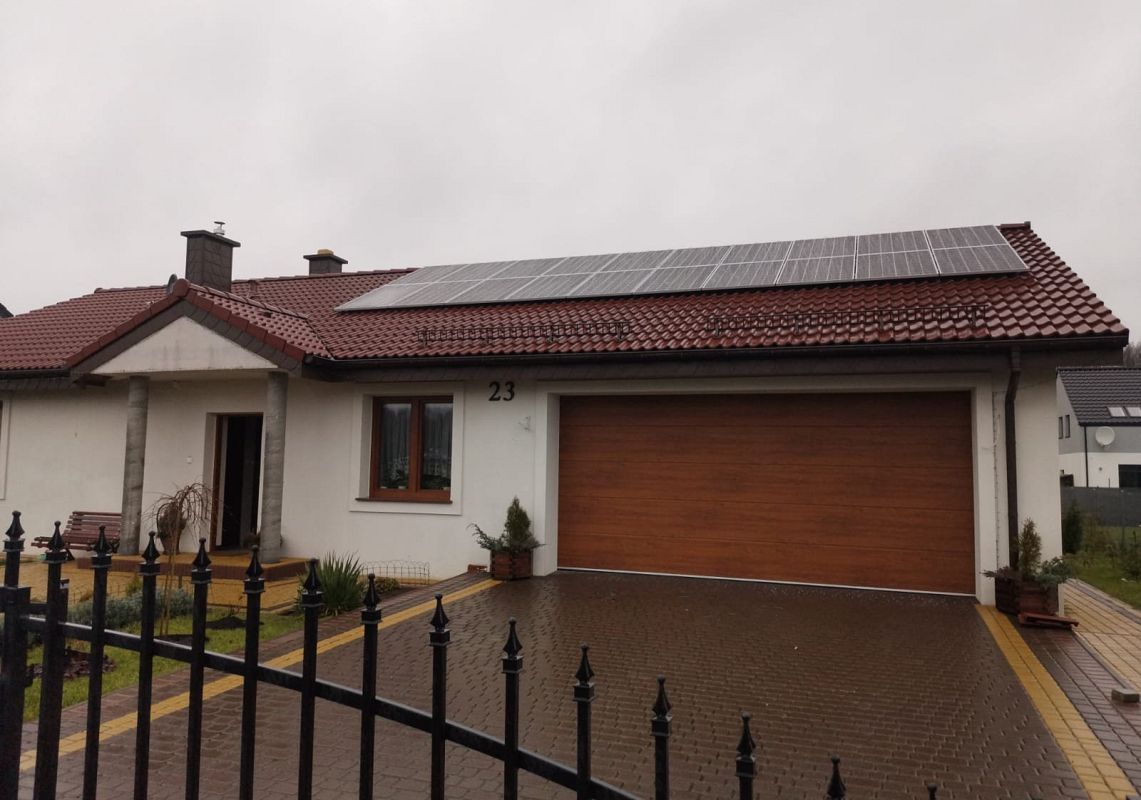 Bolesławice - 6,5 kWp - Fotowoltaika