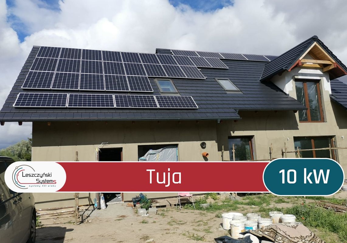 Tuja Starogard Gdański Fotowoltaika Pomorskie Leszczyński Systems Dotacje