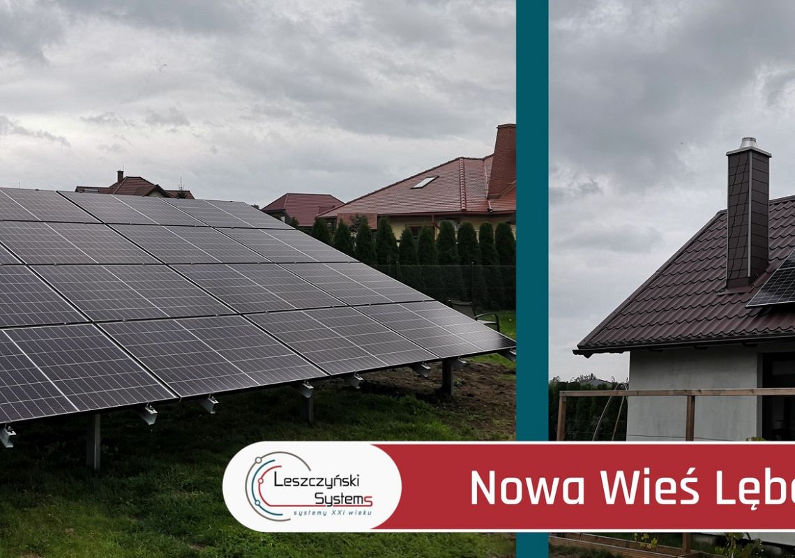 Nowa Wieś Lęborska Fotowoltaika 10 kW Lębork Pomorskie